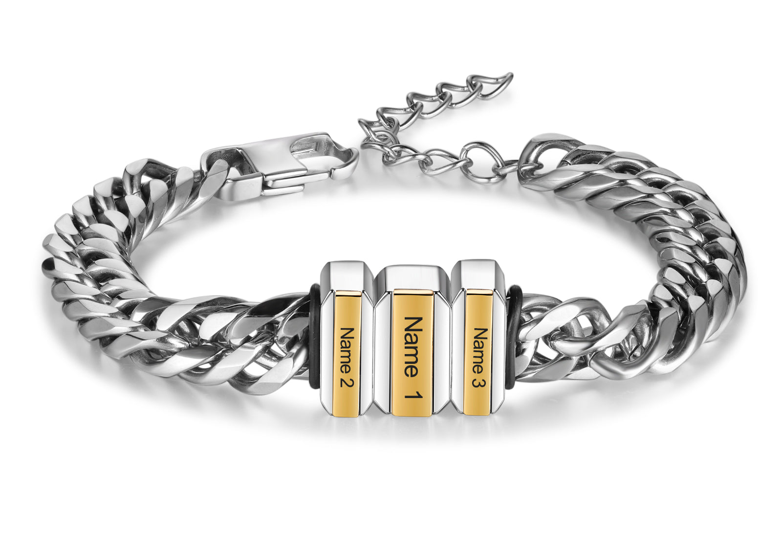 Cuban Link Personalized Beads