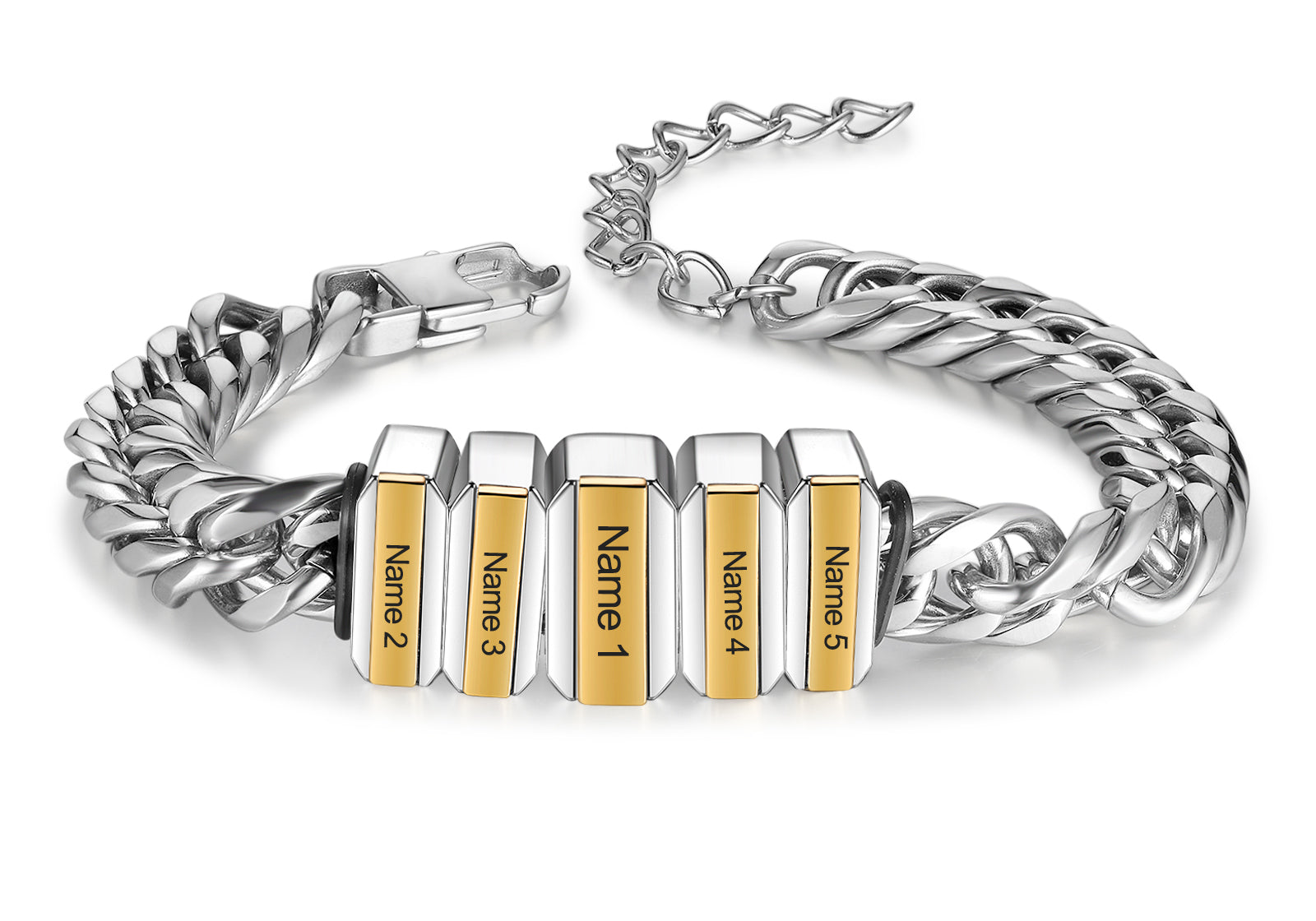 Cuban Link Personalized Beads