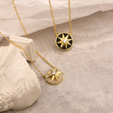 Eight Pointed Star Necklace