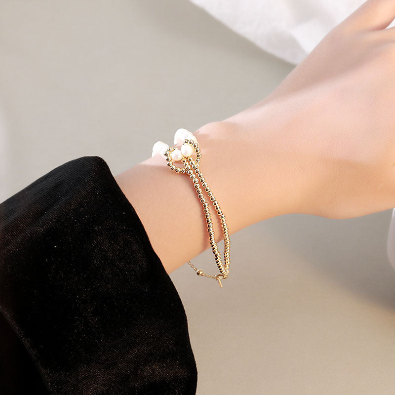 Half Pearl Bracelet