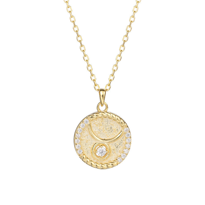 Round Zodiac Necklace
