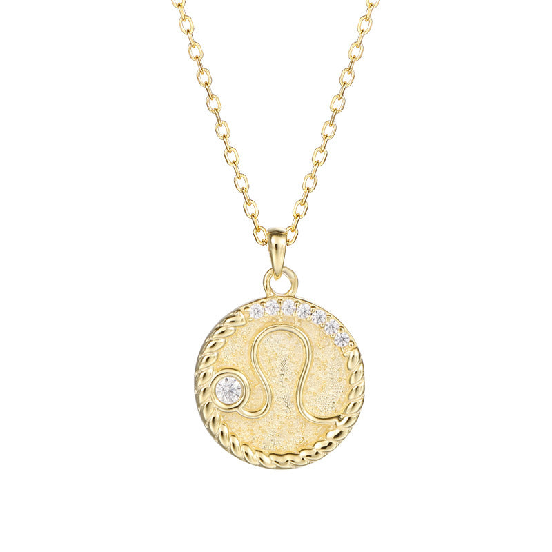 Round Zodiac Necklace