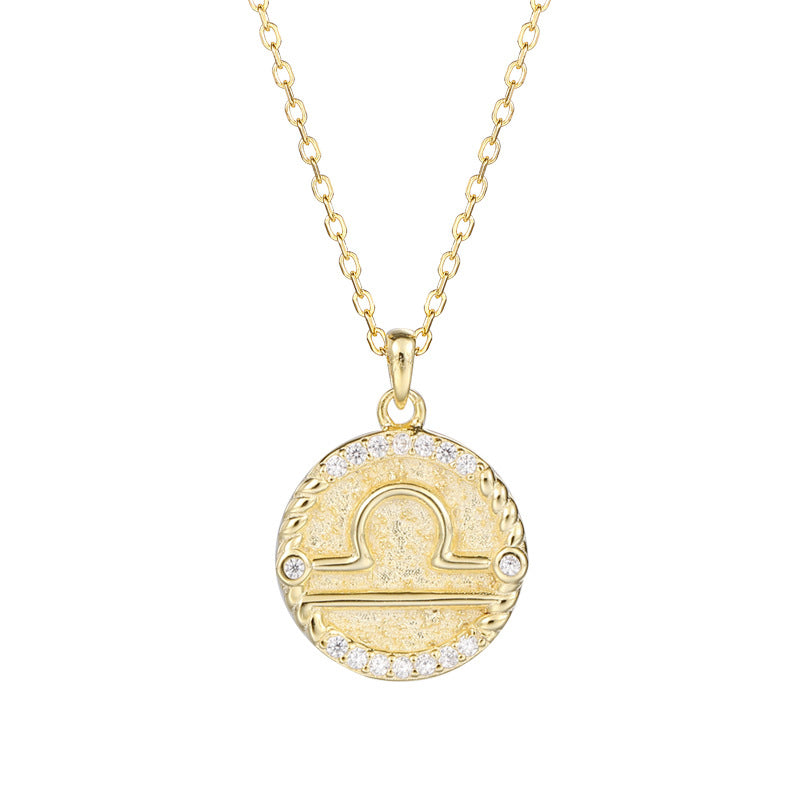 Round Zodiac Necklace