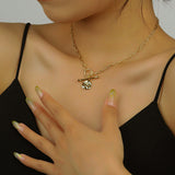 Round Bar Necklace
