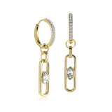 Rhombus Dangle Earrings