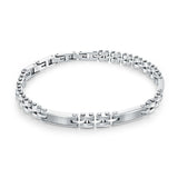 S.STEEL PLATE BRACELET
