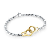 Black Handcuff-Clasp Bracelet