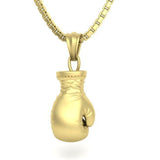 Boxing Glove Pendant Gold 14K