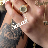 Cutie Name Necklace Silver