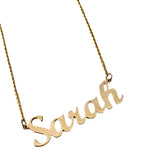 Cutie Name Necklace Silver