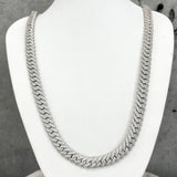 Gold Monaco Chain iced out