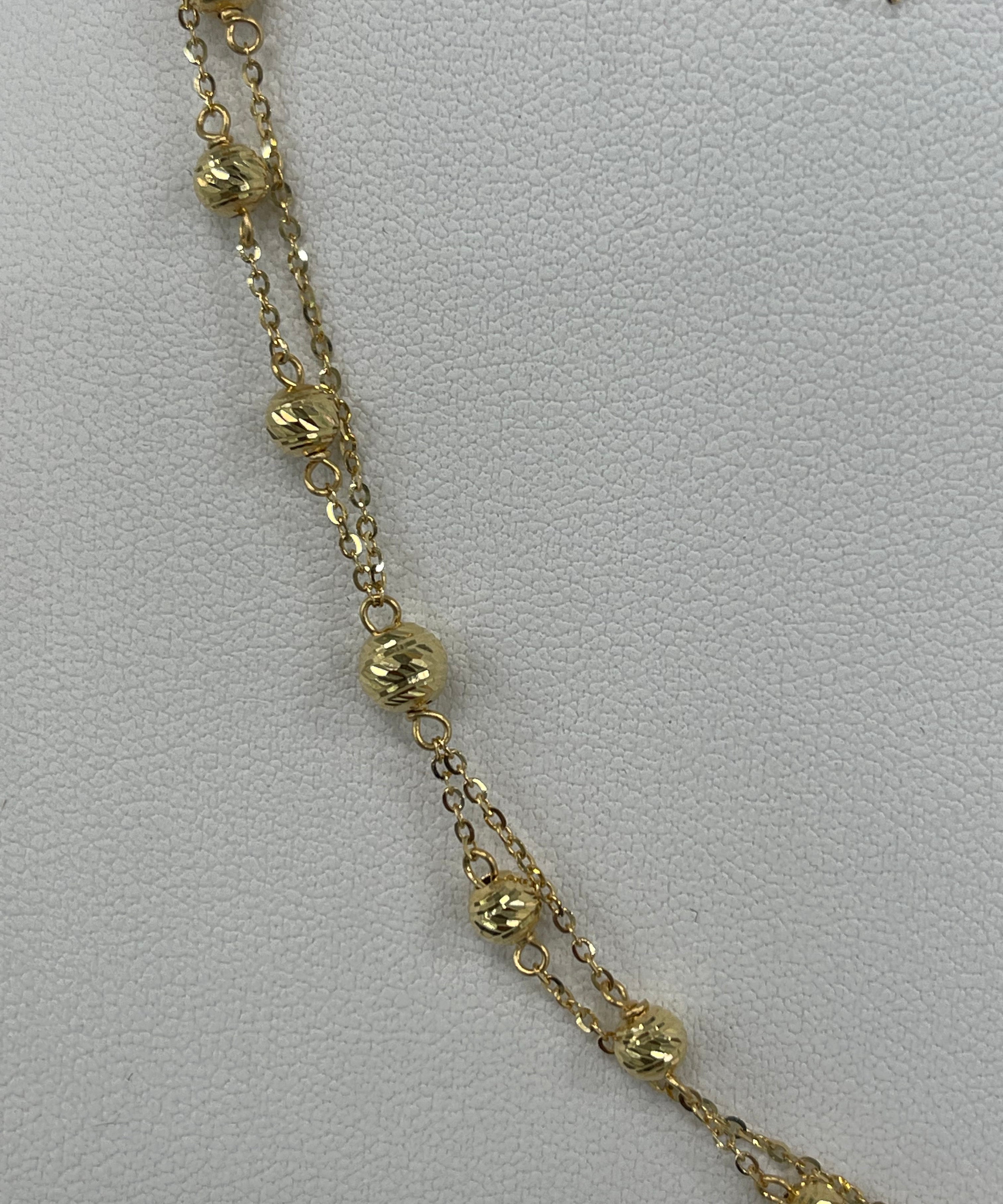 18K Yellow Gold Bead Ensemble