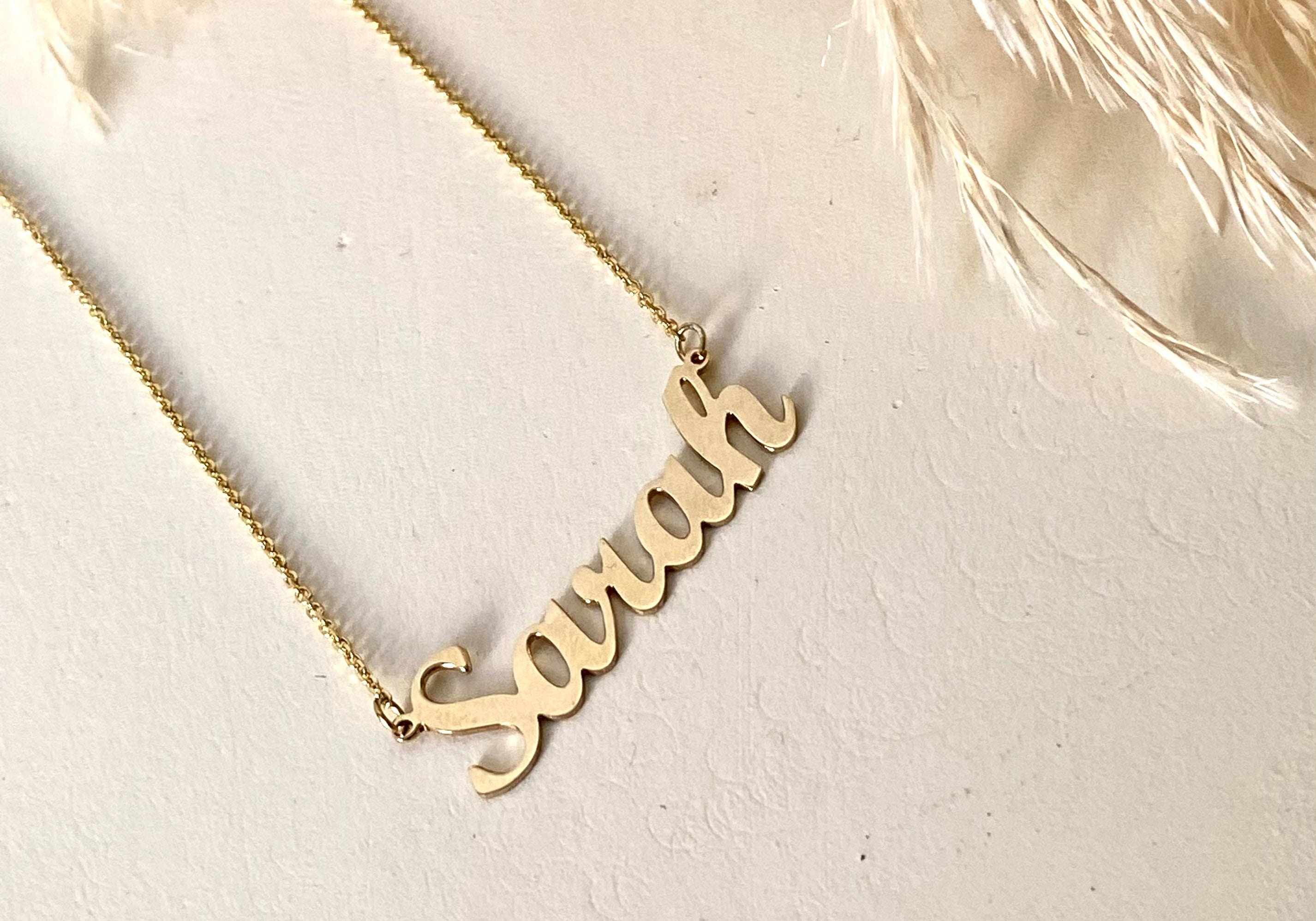 Cutie Name Necklace Silver