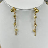 18K Yellow Gold Bead Ensemble