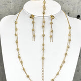 18K Yellow Gold Bead Ensemble