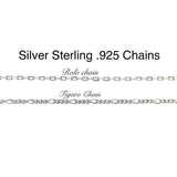 Cutie Name Necklace Silver