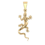 Lizard Pendant 10K Gold