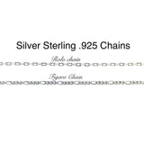 Signature Name Necklace Silver