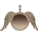 Angel Wings Diamond Pendant
