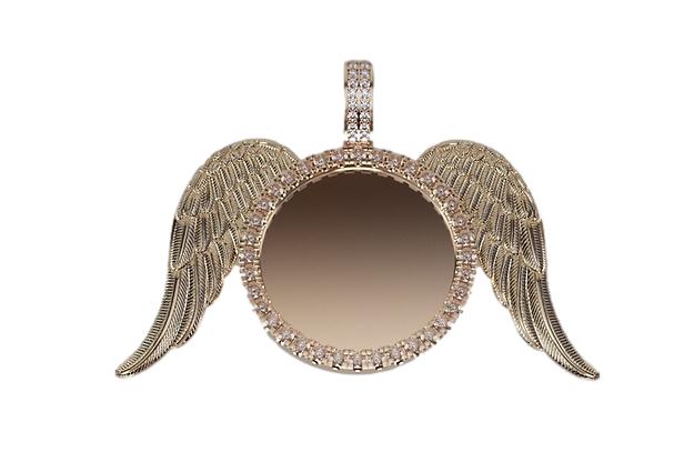 Angel Wings Diamond Pendant