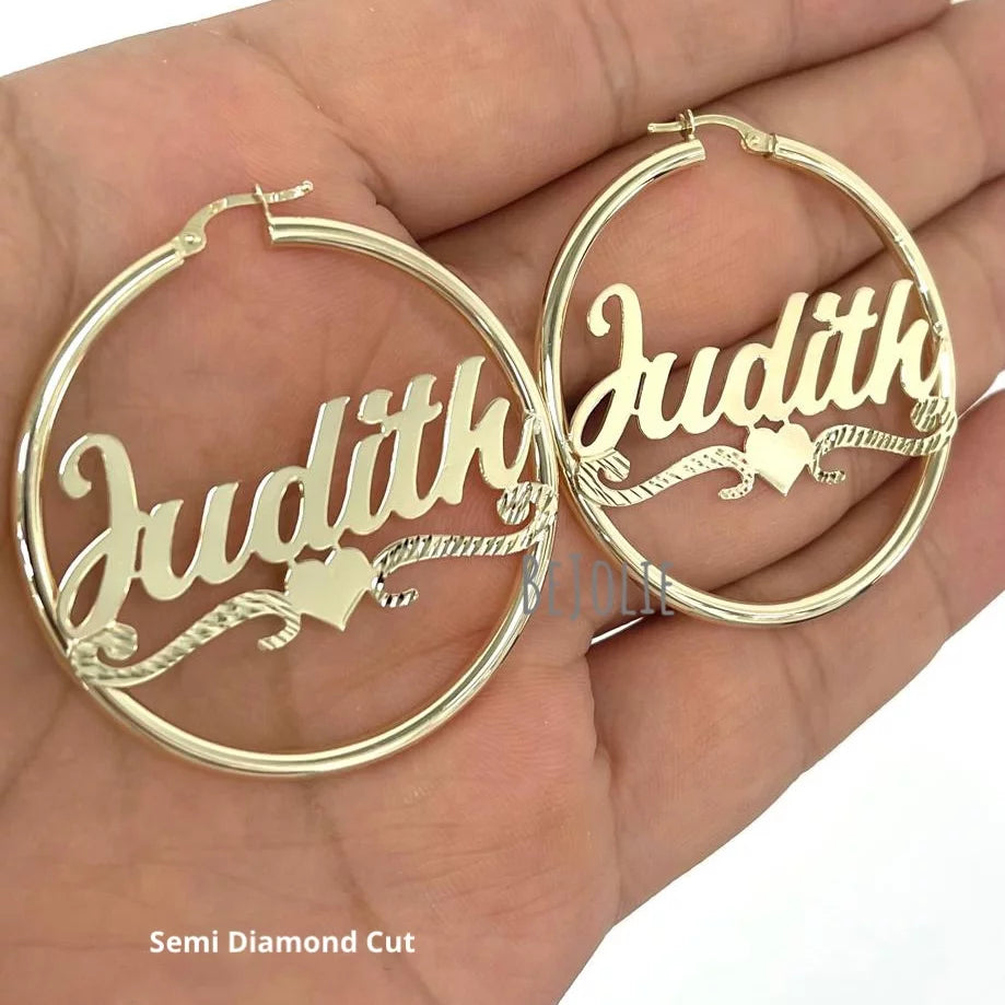 Personalized Name Earrings