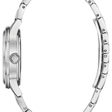 Bulova Women's Crystal Watch In Blue Dial 96L276