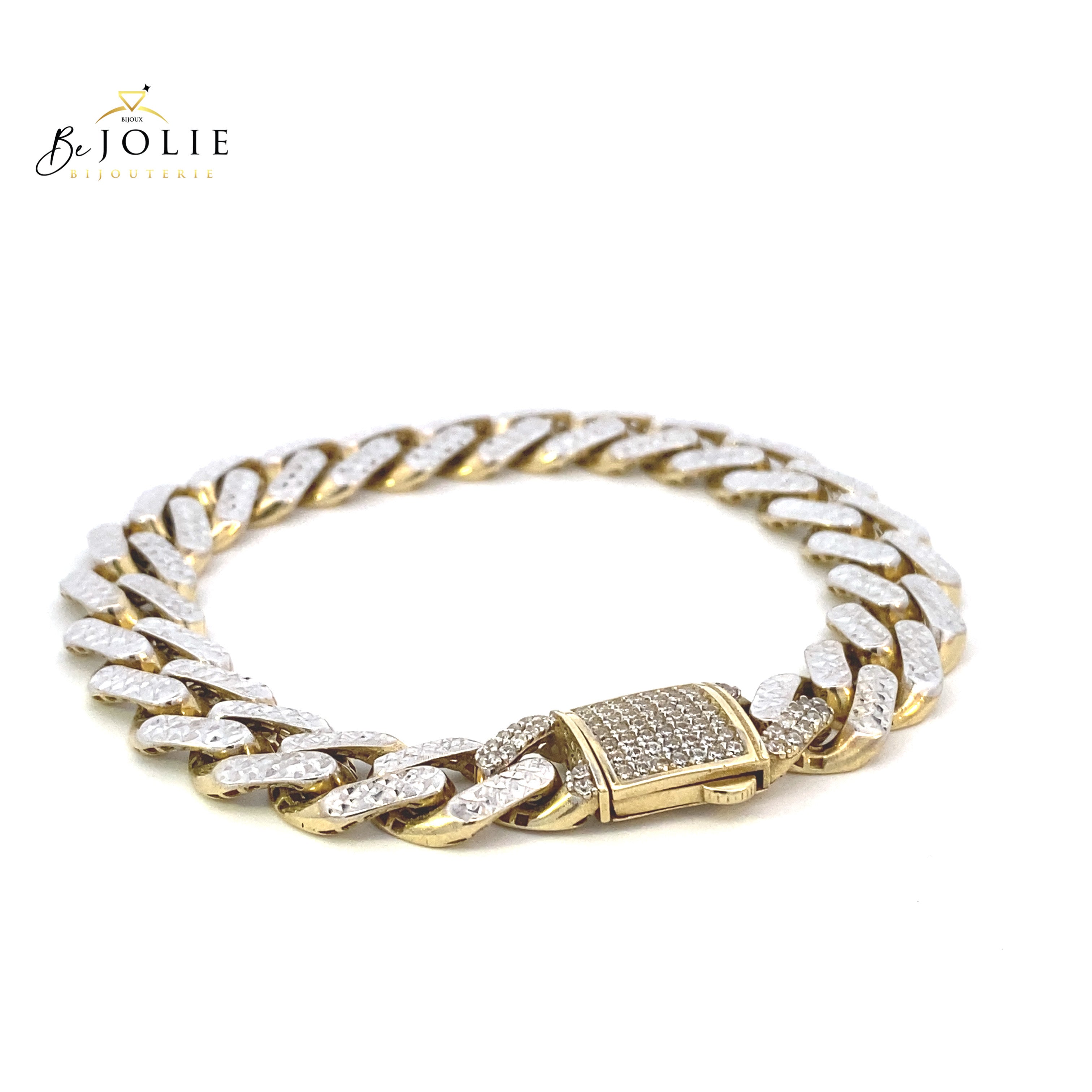 Monaco Gold Bracelet 10k Gold