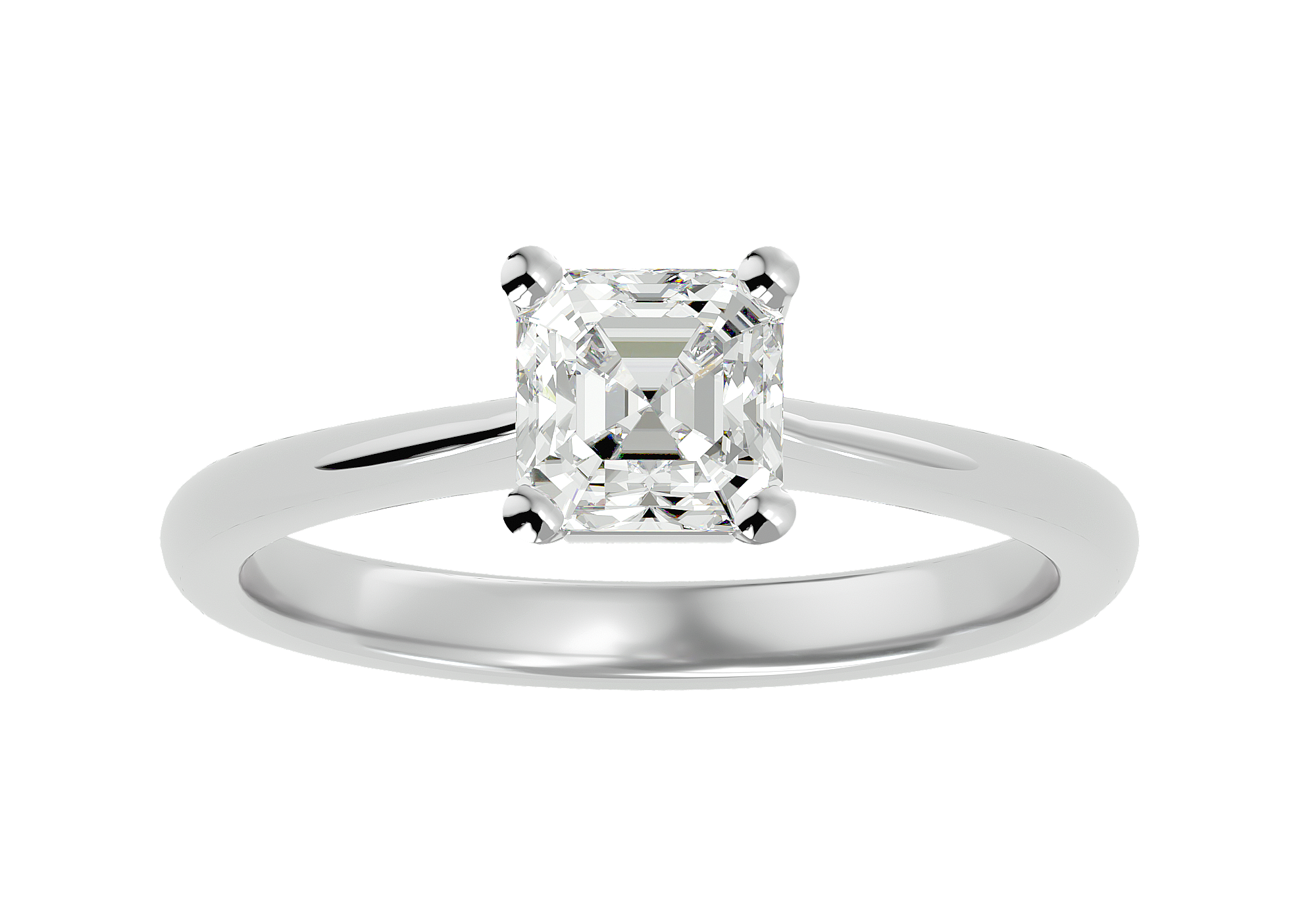 The Classic Asscher Cut Diamond 1.5ct
