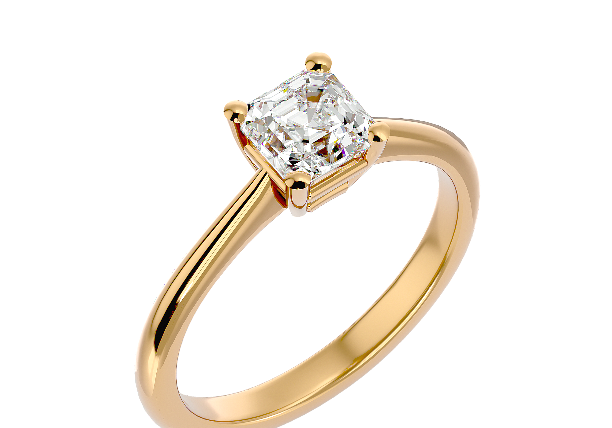 The Classic Asscher Cut Diamond 1.5ct