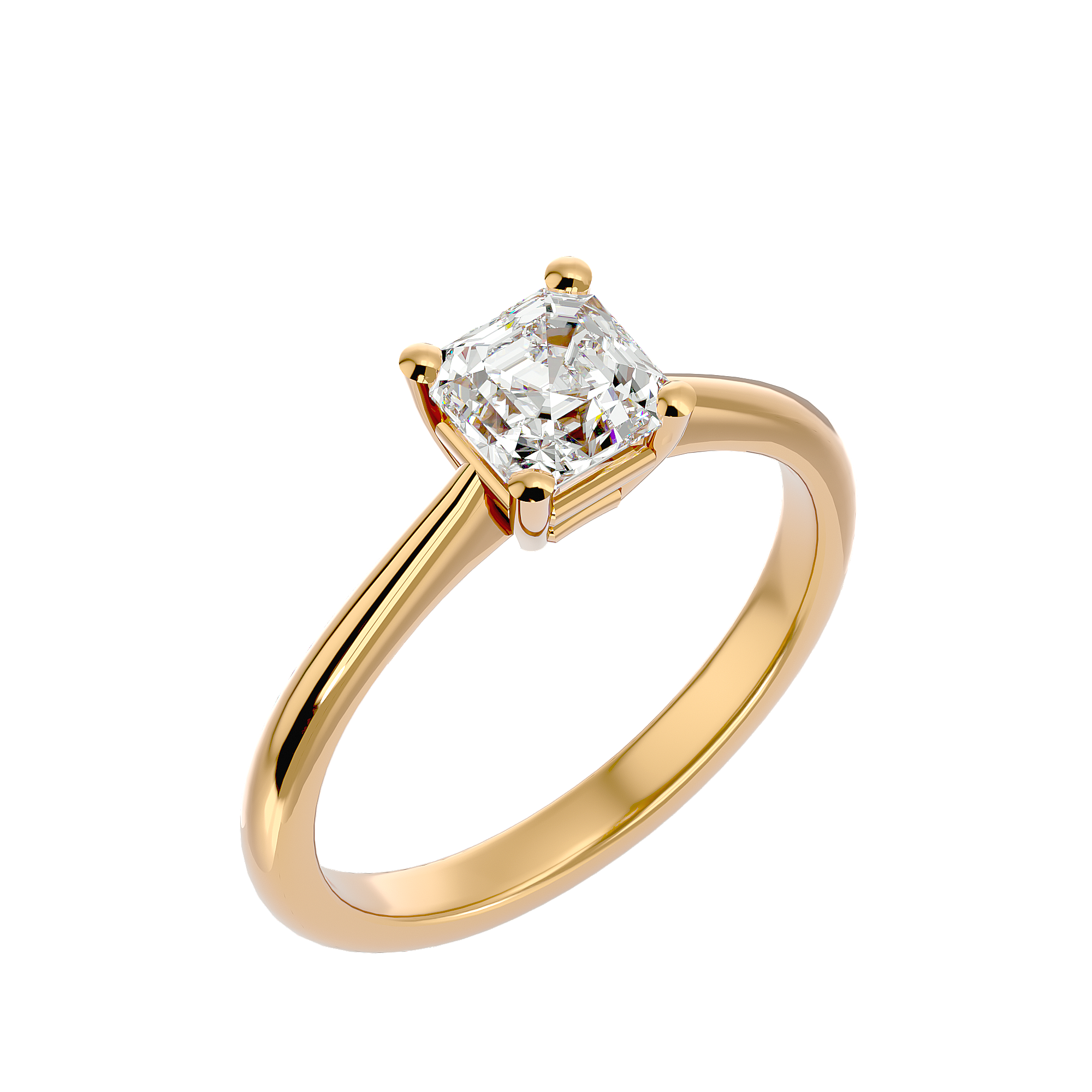 The Classic Asscher Cut Diamond 1.5ct Be Jolie
