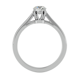 Solitaire Round Shape Diamond 14K