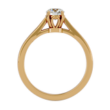Solitaire Round Shape Diamond 14K
