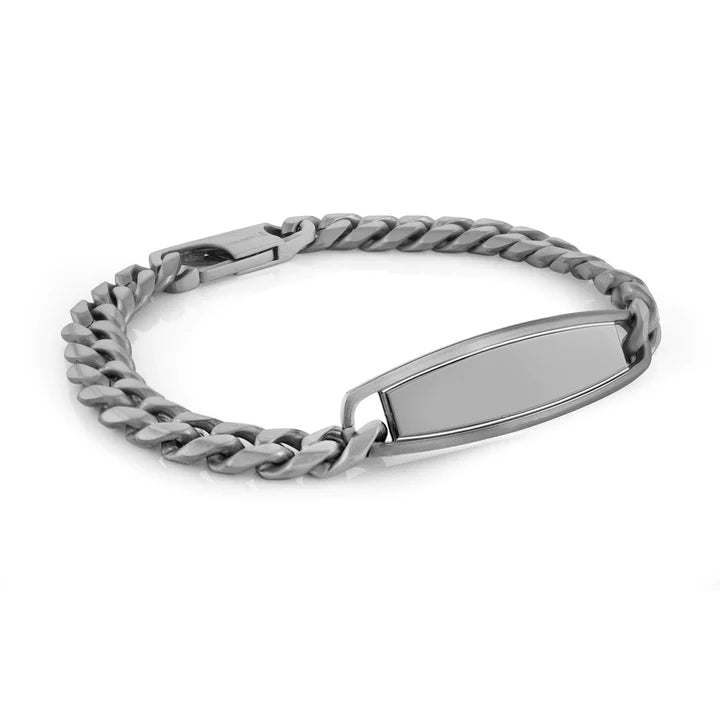 8MM CURB ID BRACELET