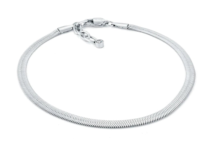 4MM HERRINGBONE ANKLET