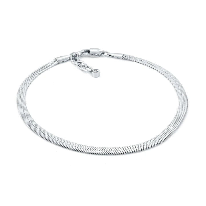 4MM HERRINGBONE ANKLET