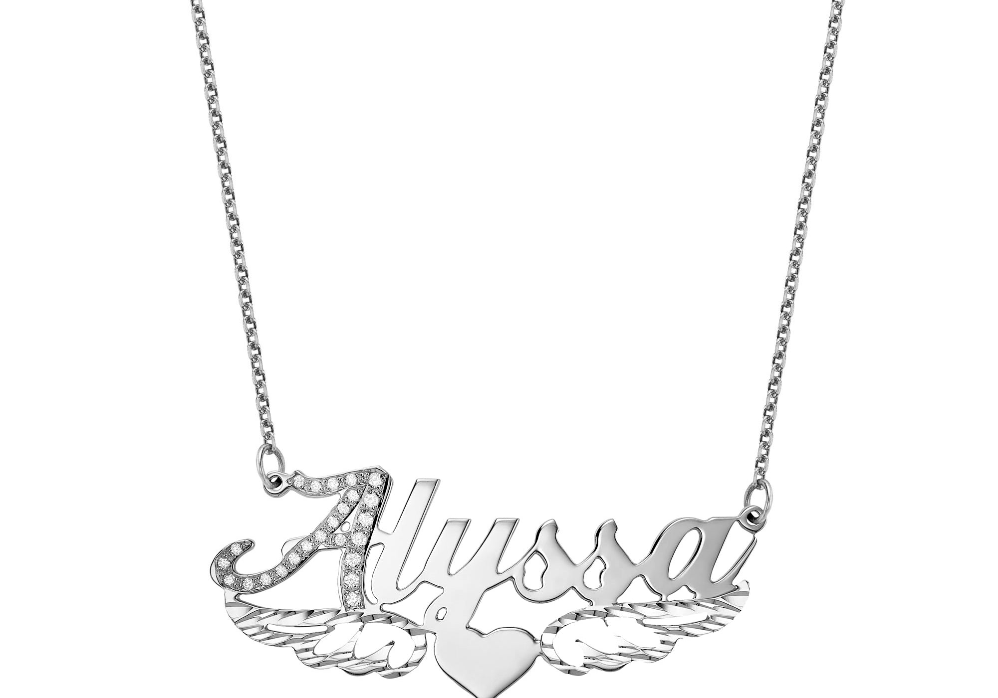 Angel Name Necklace