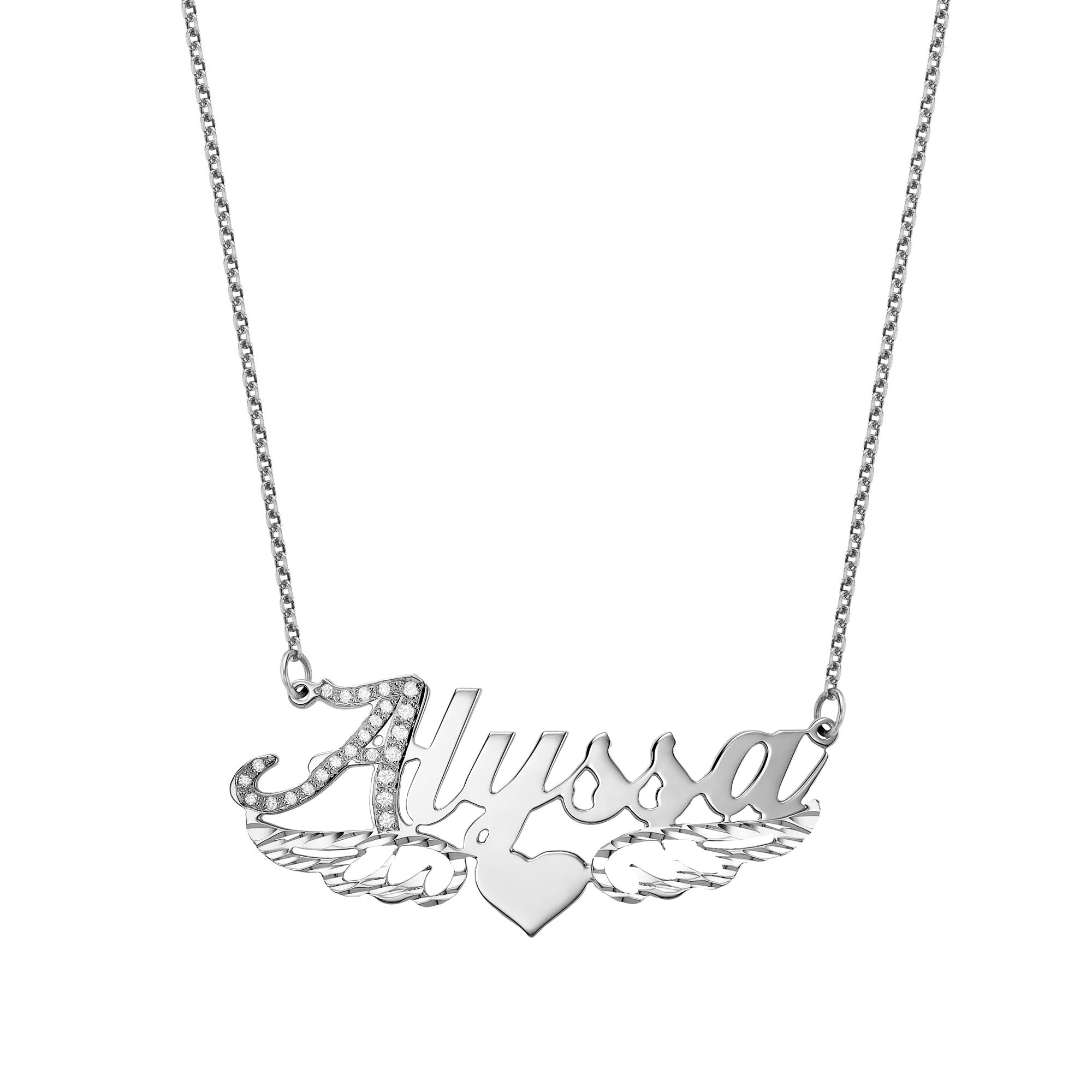 Angel Name Necklace