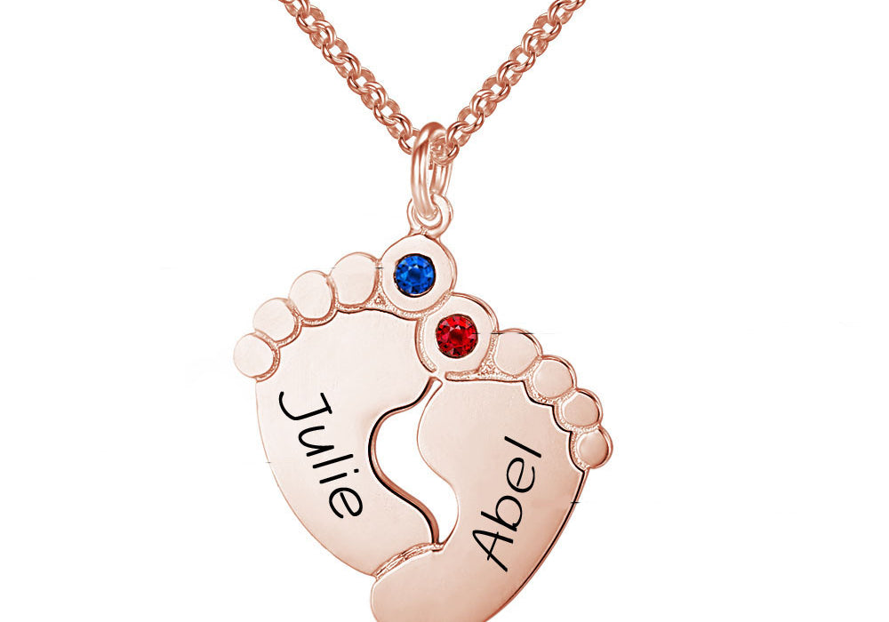 Custom Feet Necklace