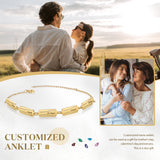 Mother Day Custom Name Anklet