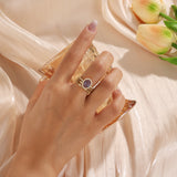 Alexandrite Ring 18K Gold