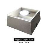 Rectangle de cristal 3D haut 8x5cm 1-2 personnes 