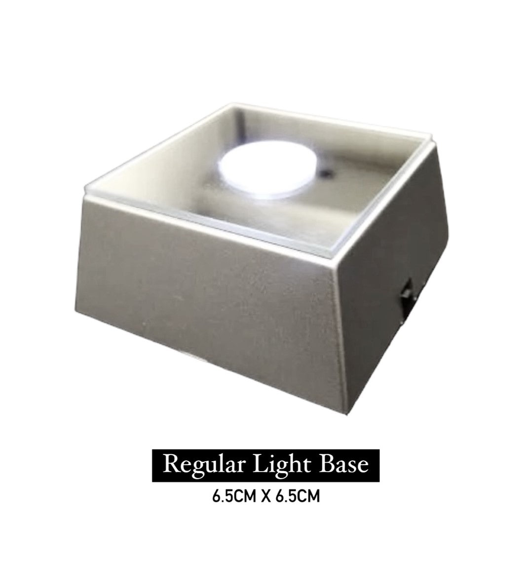 3D Crystal Rectangle Tall 12x8cm 1 to 4 People