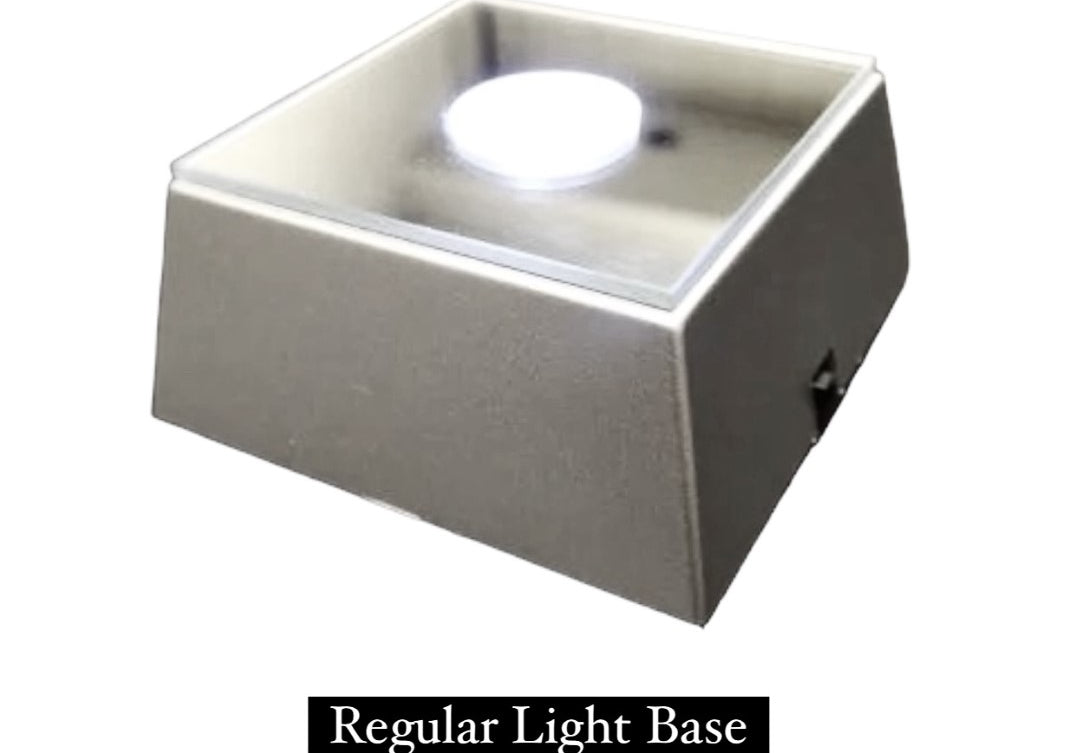 3D Crystal Rectangle Tall 12x8cm 1 to 4 People