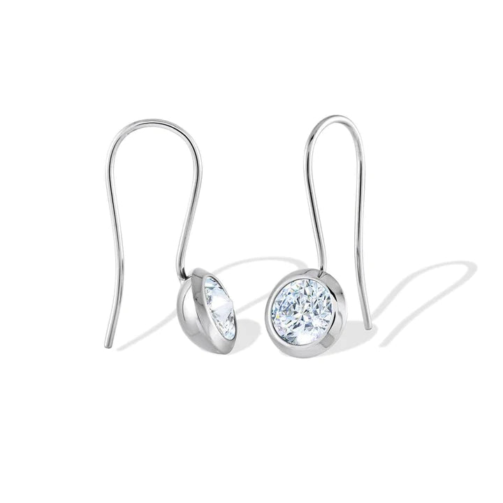 DROP CRYSTAL EARRINGS