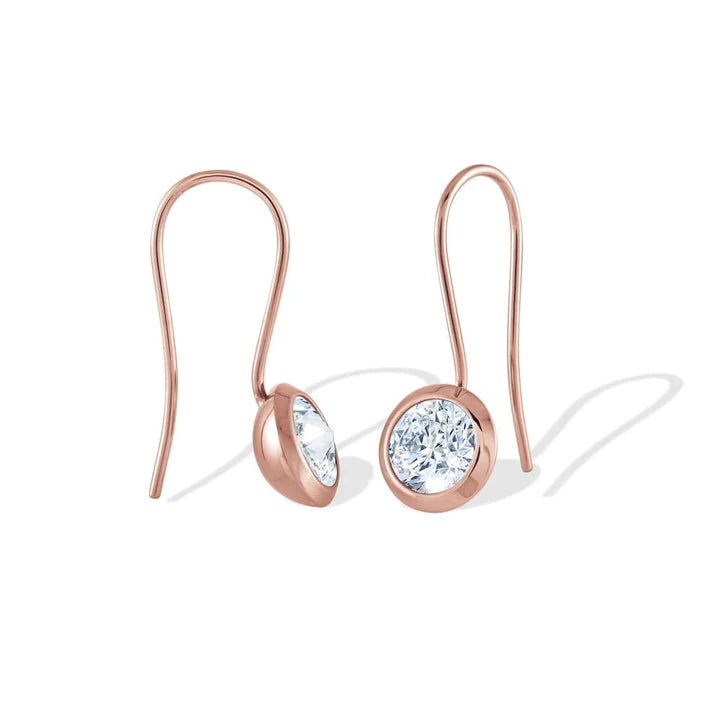 DROP CRYSTAL EARRINGS