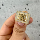 Bague Roche, Or 10K