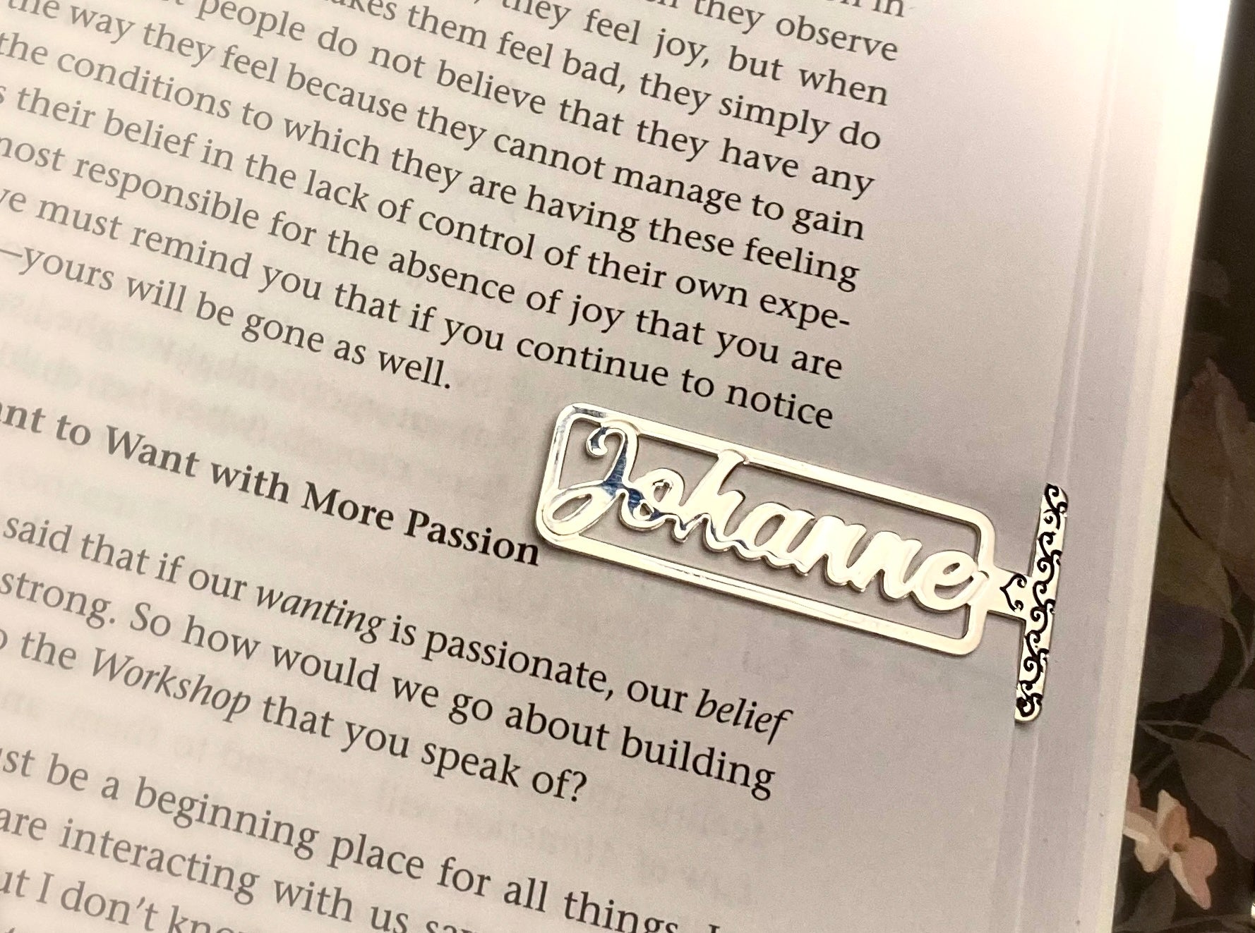 Personalized Bookmark | Signet