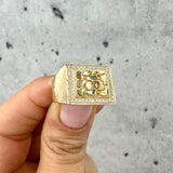 Bague Roche, Or 10K