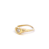 Heart shape 10K Ring