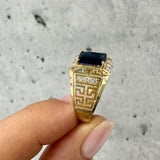 Blue Sapphire Ring 10K Gold